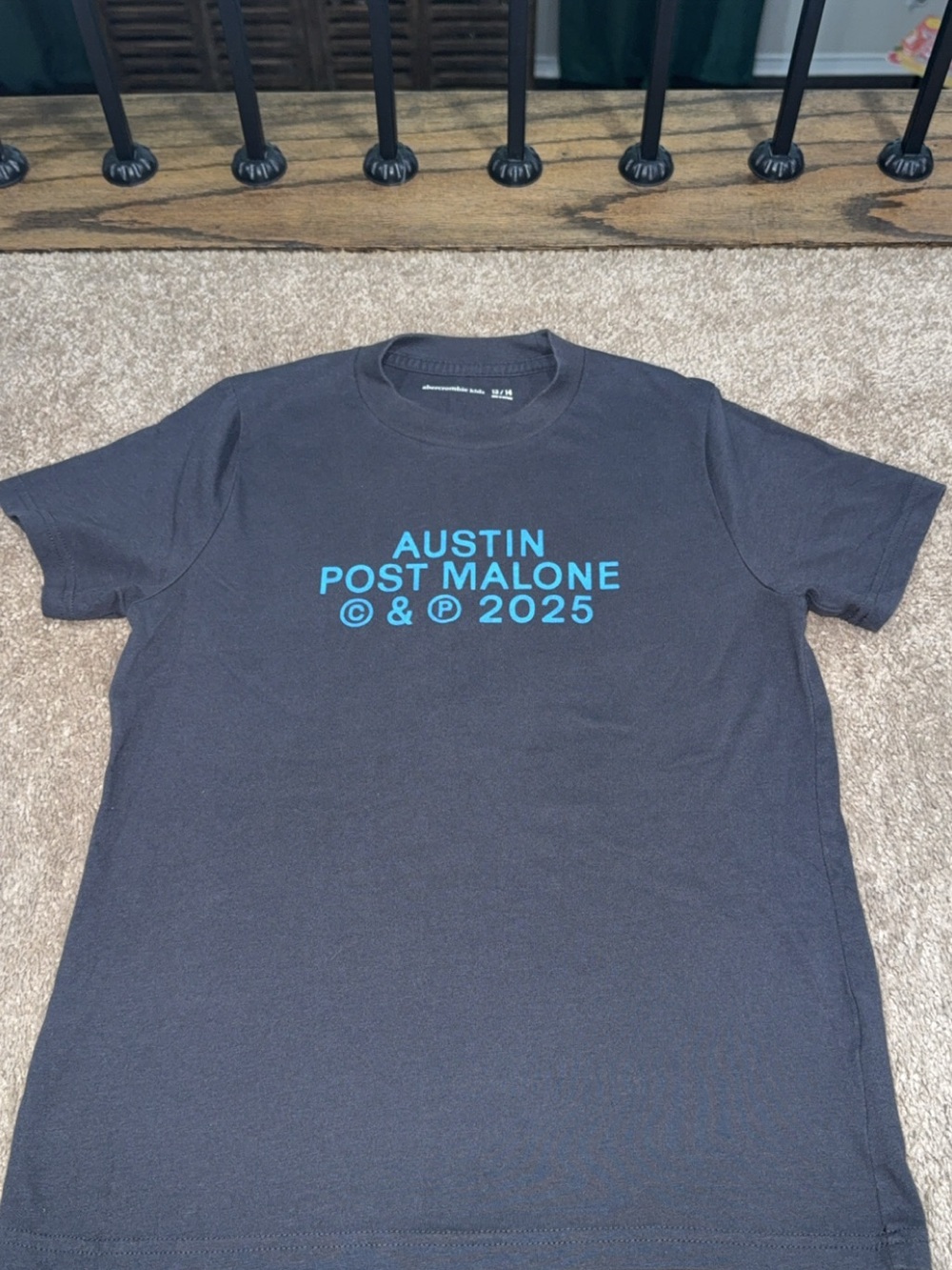 'Austin Post Malone 2025' Graphic Tee - Black